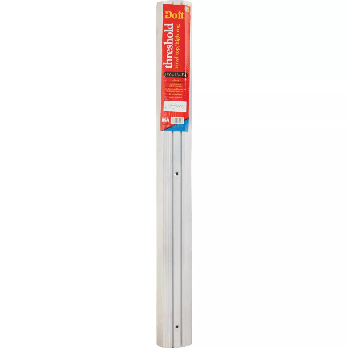 Do it High 36" L x 3-3/4" W x 1-1/8" H Silver Threshold - photo 2