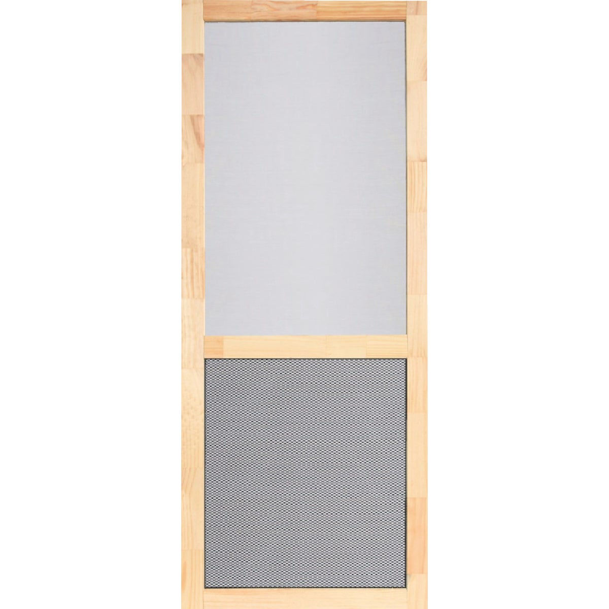 36 screen door with pet outlet door