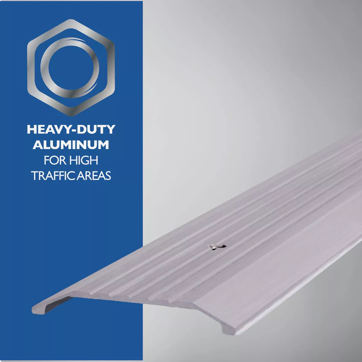 M-D Building Products 3-7/8 In. x 1/2 In. x 36 In. Silver Aluminum Commercial Flat-Profile Threshold - photo 5