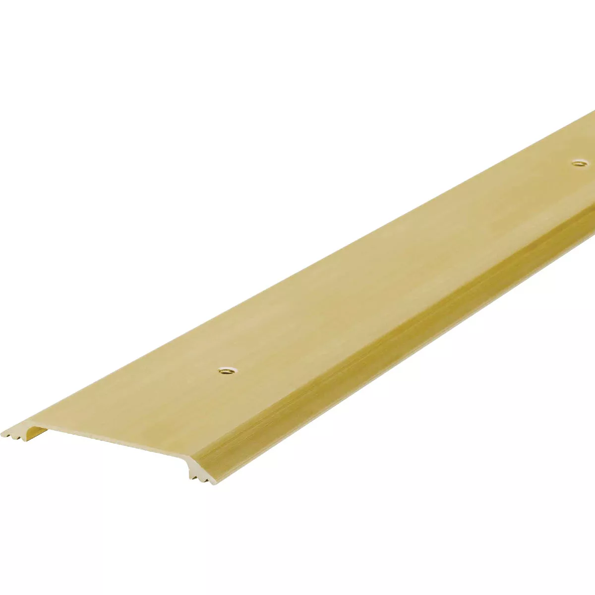 M-D Building Products 2-1/2 In. x 1/4 In. x 36 In. Gold Aluminum Flat Profile Threshold for Interior Doorways