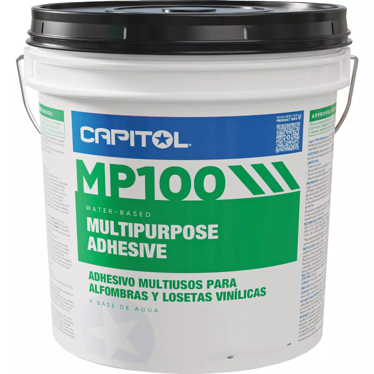 Capitol Pressure Sensitive Flooring Adhesive, 1 Gal.