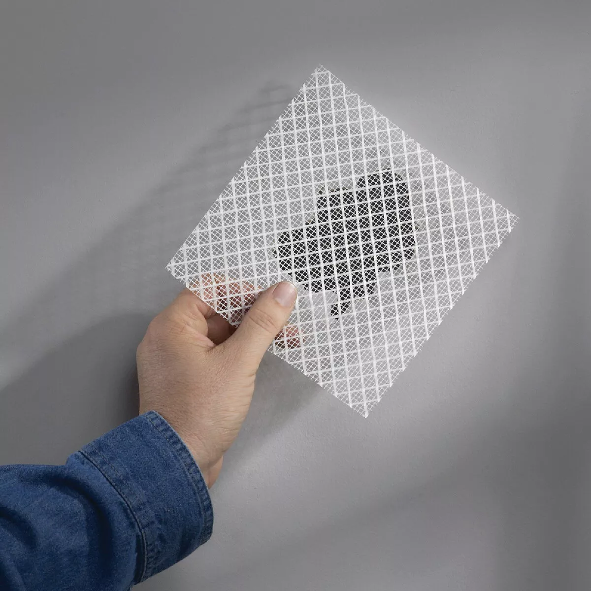 FibaTape 7 In. x 7 In. Electrical Outlet Self-Adhesive Drywall Patch - photo 4