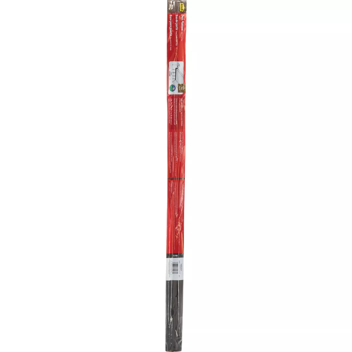 M-D Building Products 2 In. W. x 1 In. H. x 36 In. L. Vinyl Brown Door Bottom - photo 2