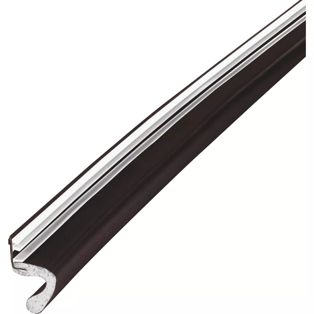 M-D Building Products 81 In. Brown Vinyl-coated Foam Top and Sides Door Seal for Doors with Kerf/Channel