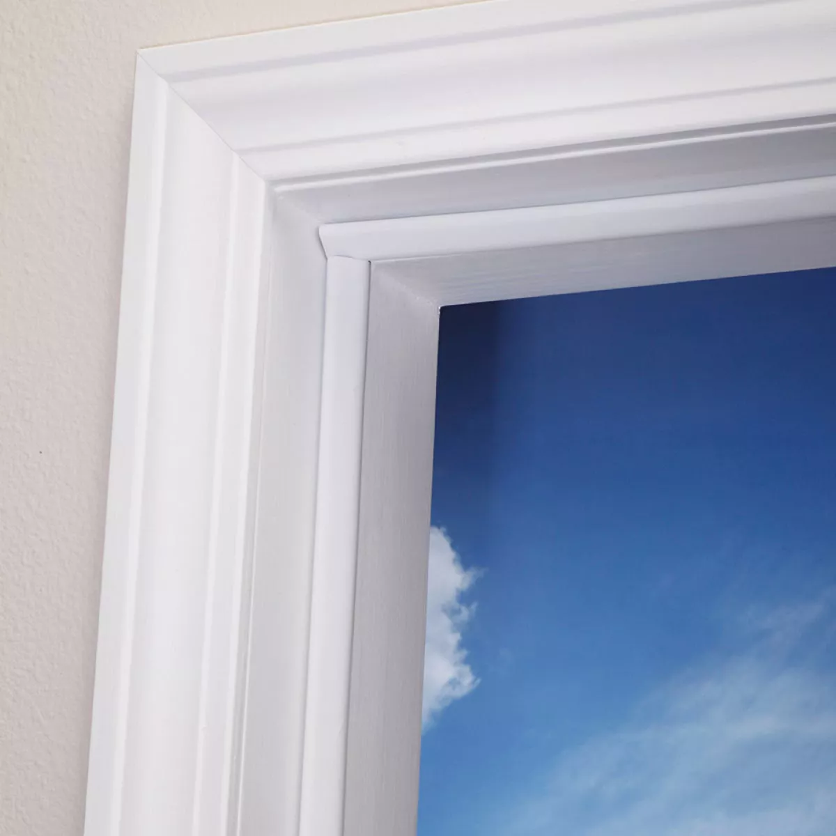 M-D Building Products 81 In. White Vinyl-coated Foam Top and Sides Door Seal for Doors with Kerf/Channel - photo 6