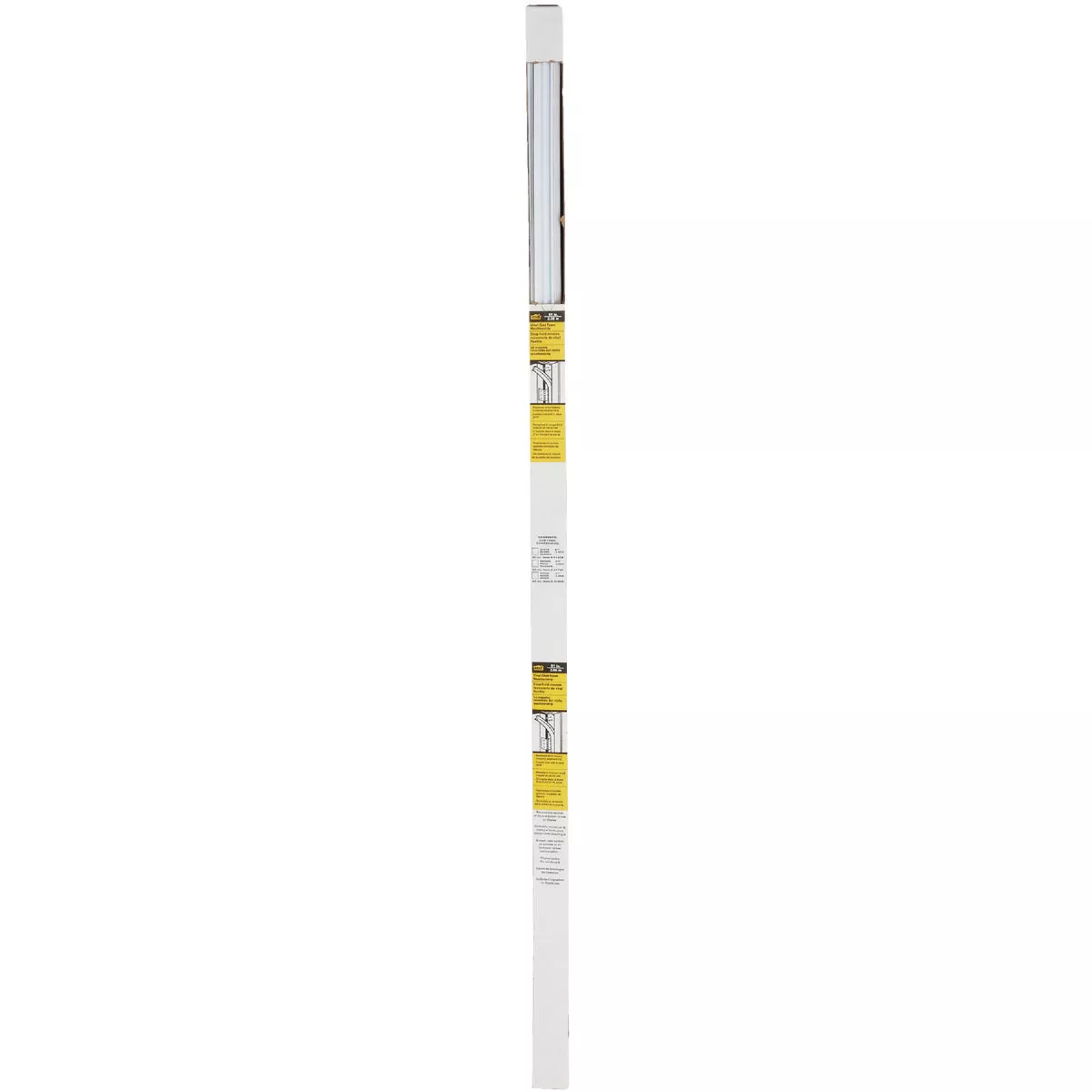 M-D Building Products 81 In. White Vinyl-coated Foam Top and Sides Door Seal for Doors with Kerf/Channel - photo 2