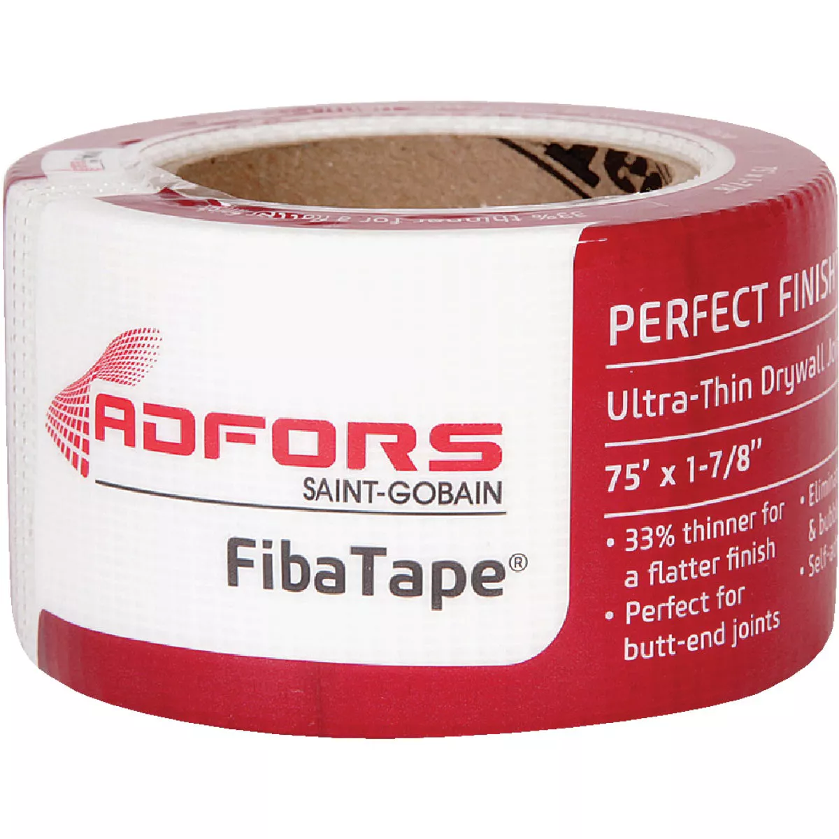 FibaTape Perfect Finish 1-7/8 In. X 75 Ft. Ultra Thin Joint Drywall Tape