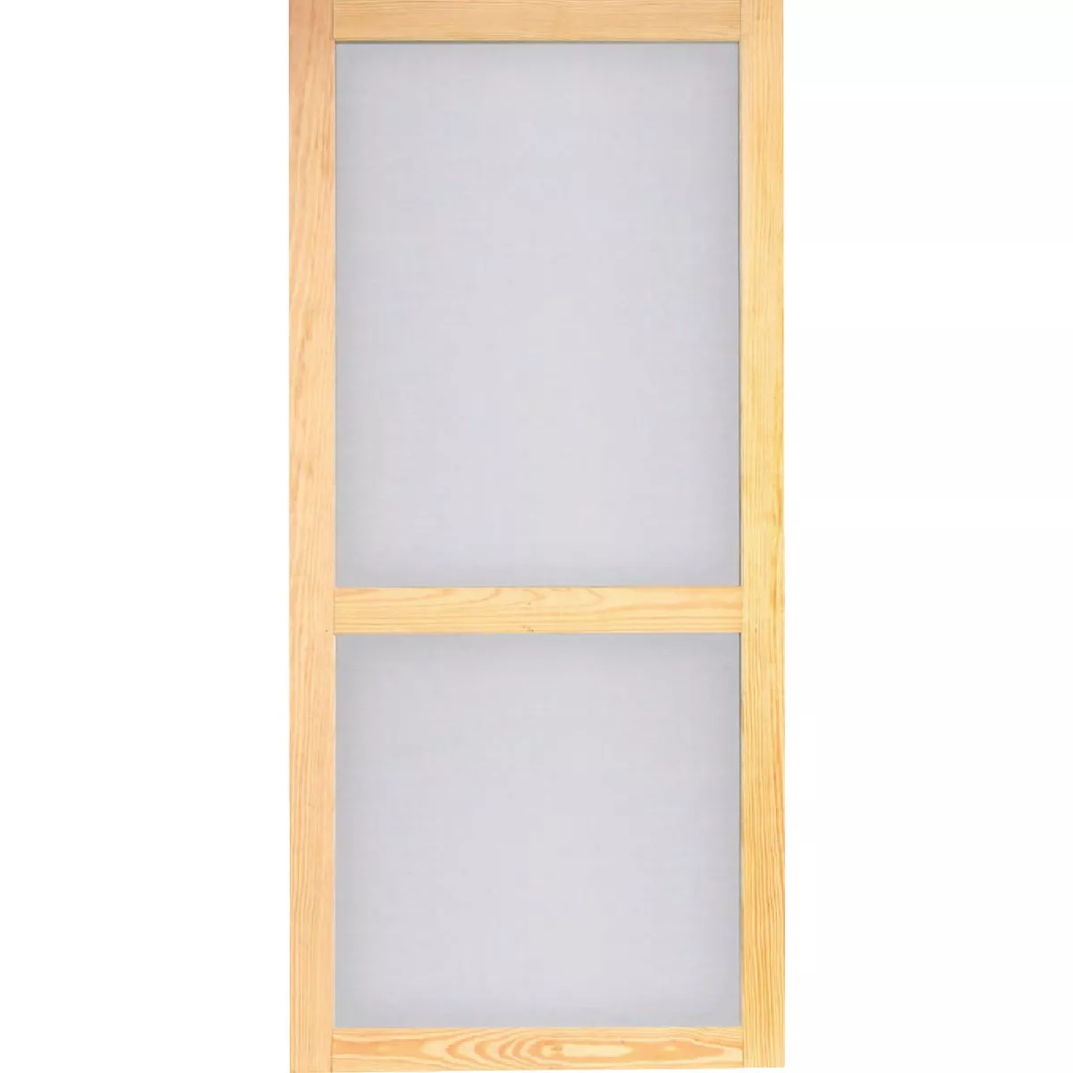Screen Tight Woodcraft 32 In. W x 80 In. H x 1 In. Thick Natural Wood Screen Door