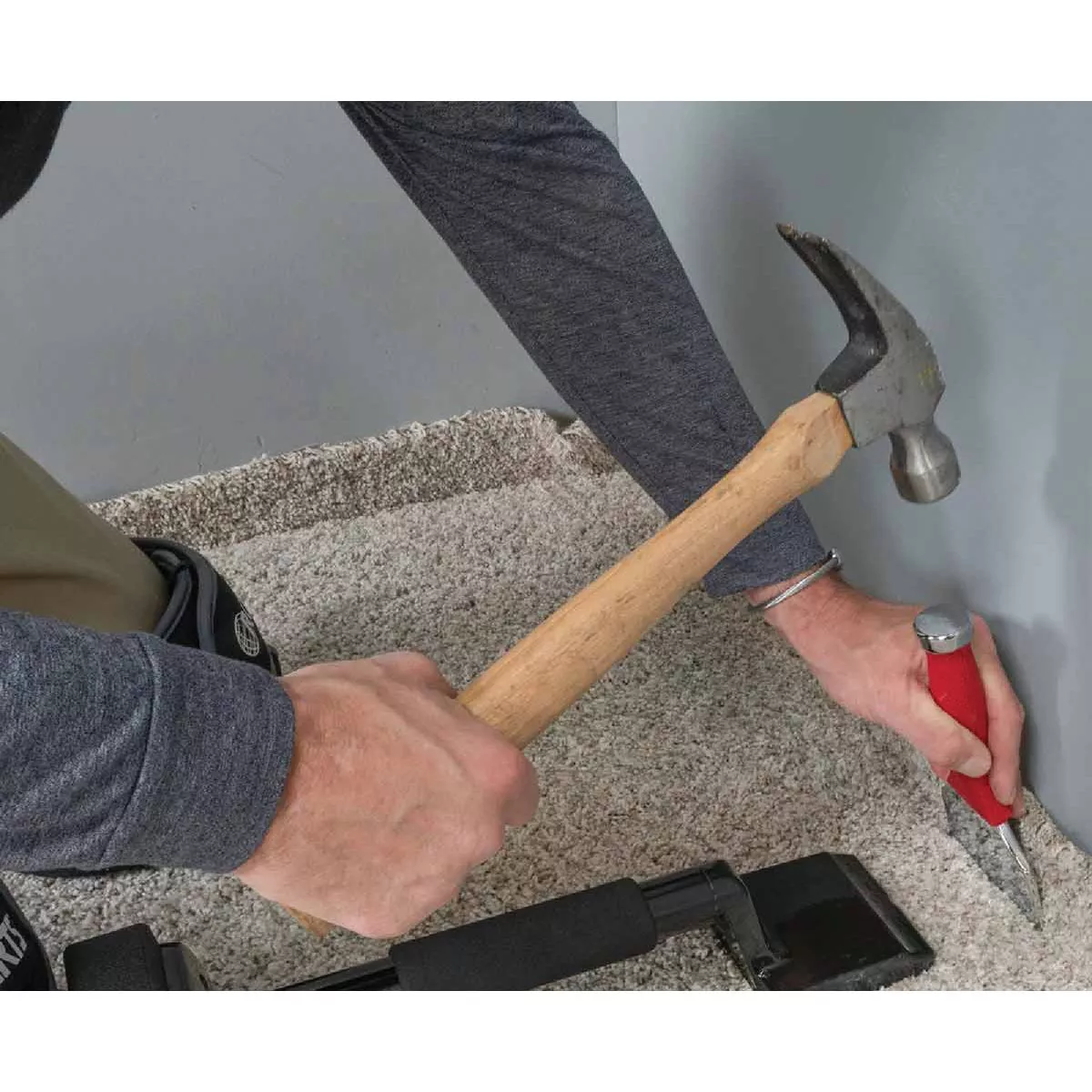 Roberts 3-1/2 In. W. x 8-1/4 In. L. Chrome-Plated Steel Stair Tool - photo 4