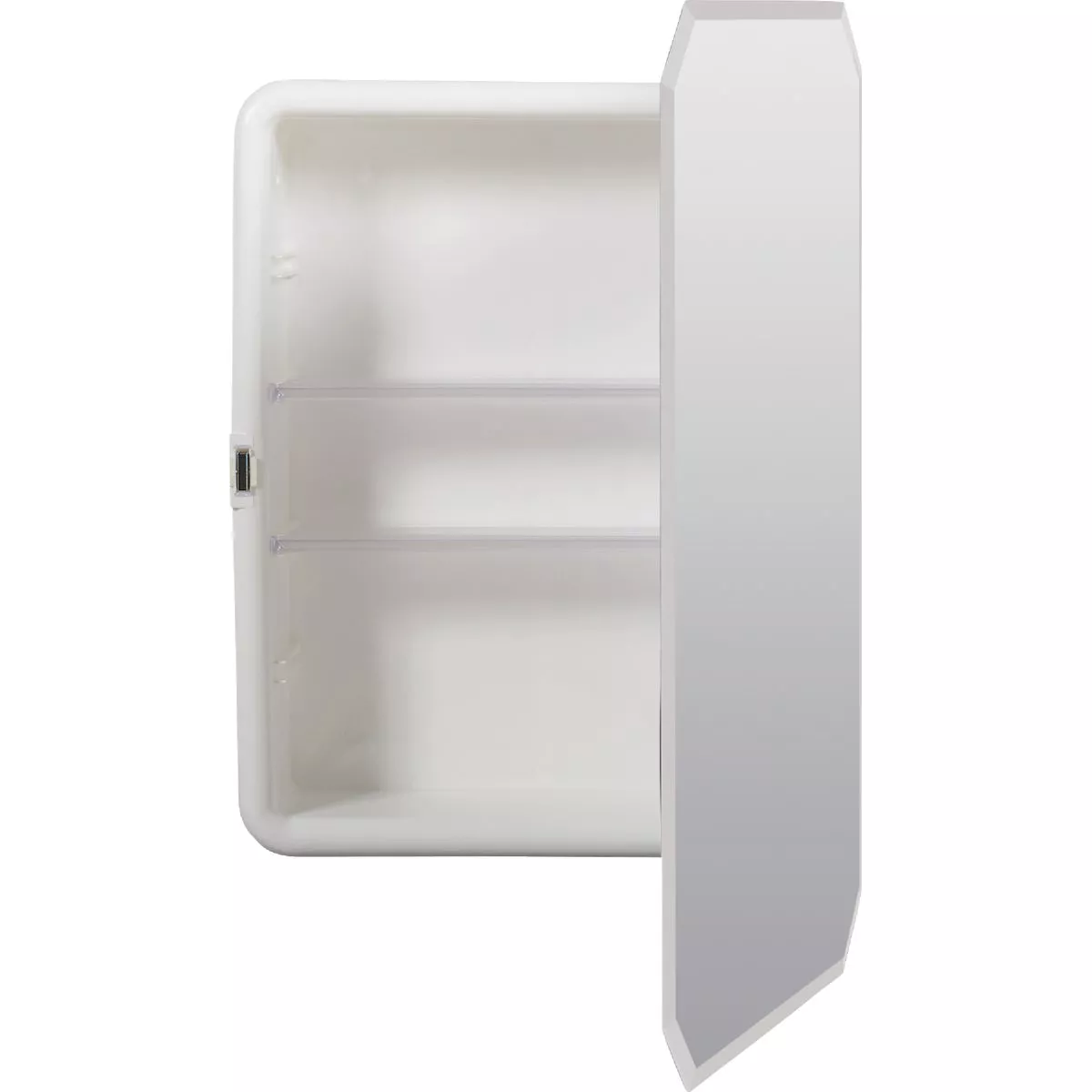 Zenith Frameless Beveled 16 In. W x 24 In. H x 4-1/2 In. D Single Mirror Surface/Recess Mount Octagon Medicine Cabinet - photo 4