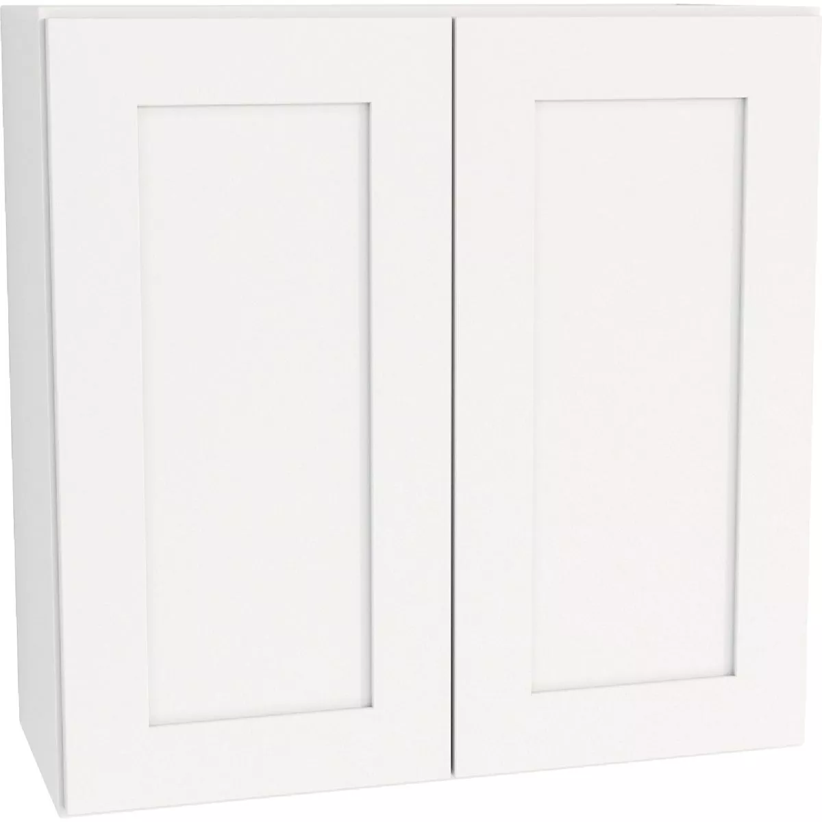 CraftMark Plymouth Shaker 30 In. W x 12 In. D x 30 In. H Ready To Assemble White Wall Kitchen Cabinet