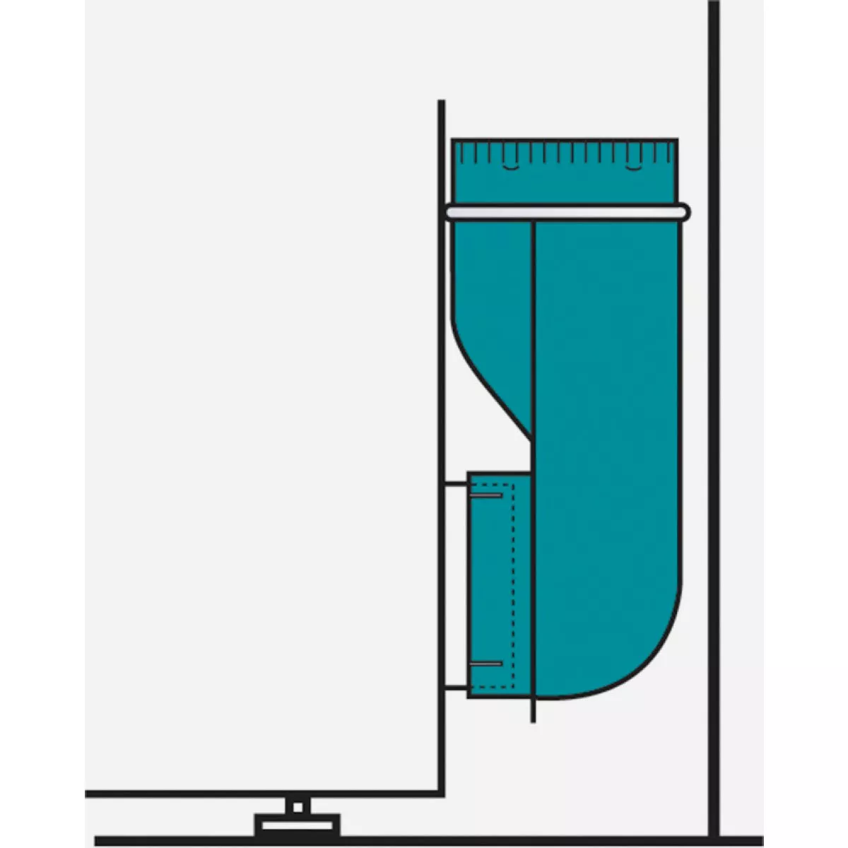Builders Best 4-1/2 In. Heavy-Gauge Drawn Aluminum Dryer Offset Dryer Elbow - photo 3