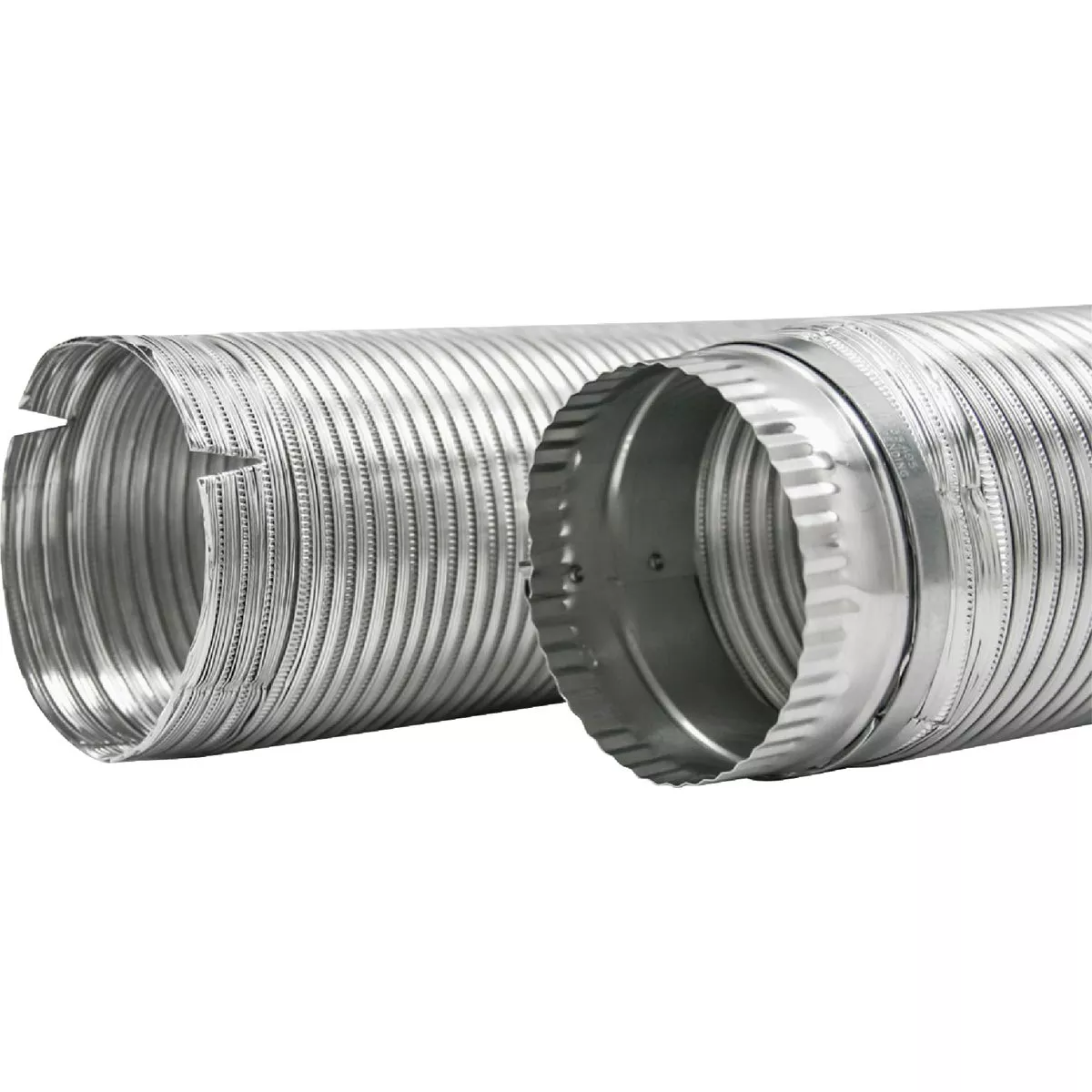 Builders Best E-Z-Fasten 4 In. x 5 Ft. Aluminum Semi-Rigid Dryer Duct - photo 4