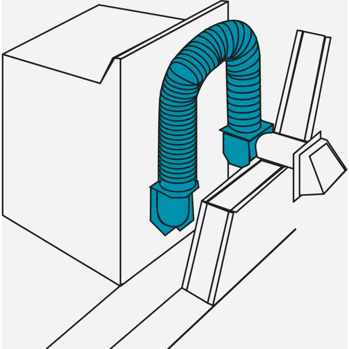 Builders Best Flexible Aluminum Dryer Hose Kit (5-Piece) - photo 3