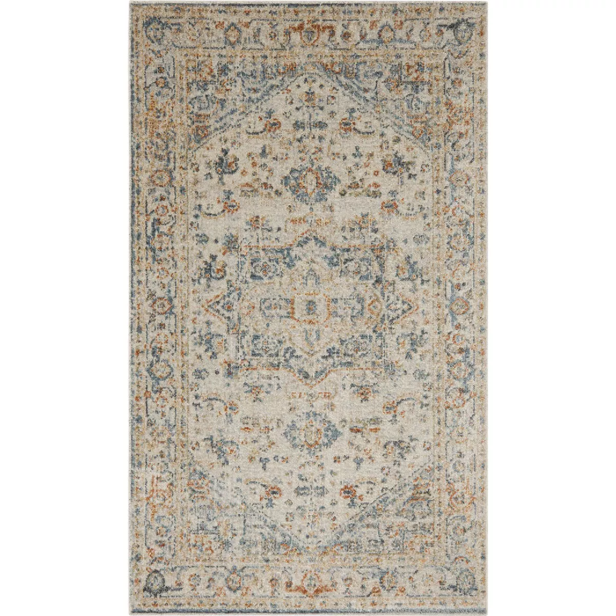 Mohawk Home Gatehouse Cream 24 In. x 96 In. Runner