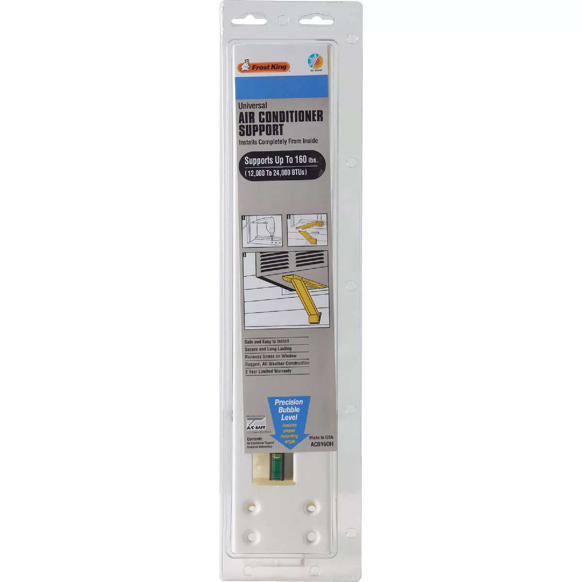 Frost King Heavy-Duty 160 Lb. Load Rating Air Conditioner Support