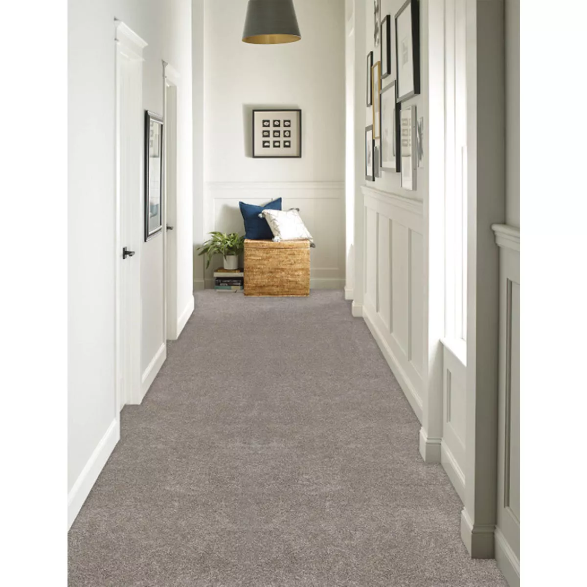 Floorigami 9 In. x 36 In. Chiaroscuro Tri-Tone Indoor Carpet Tile (12-Pack) - photo 2