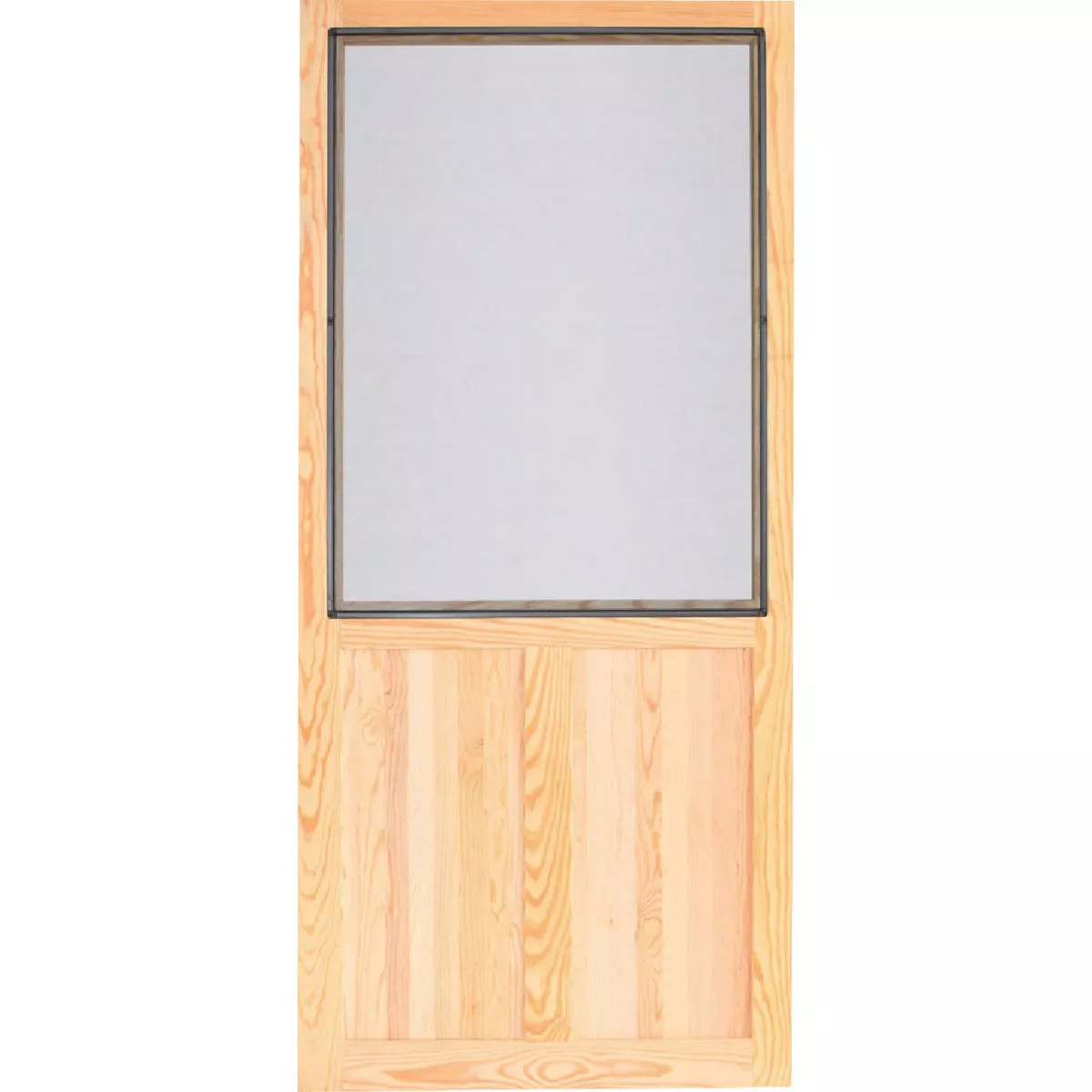 Screen Tight Pioneer 32 In. W x 80 In. H x 1 In. Thick Natural Wood Screen Door - photo 2