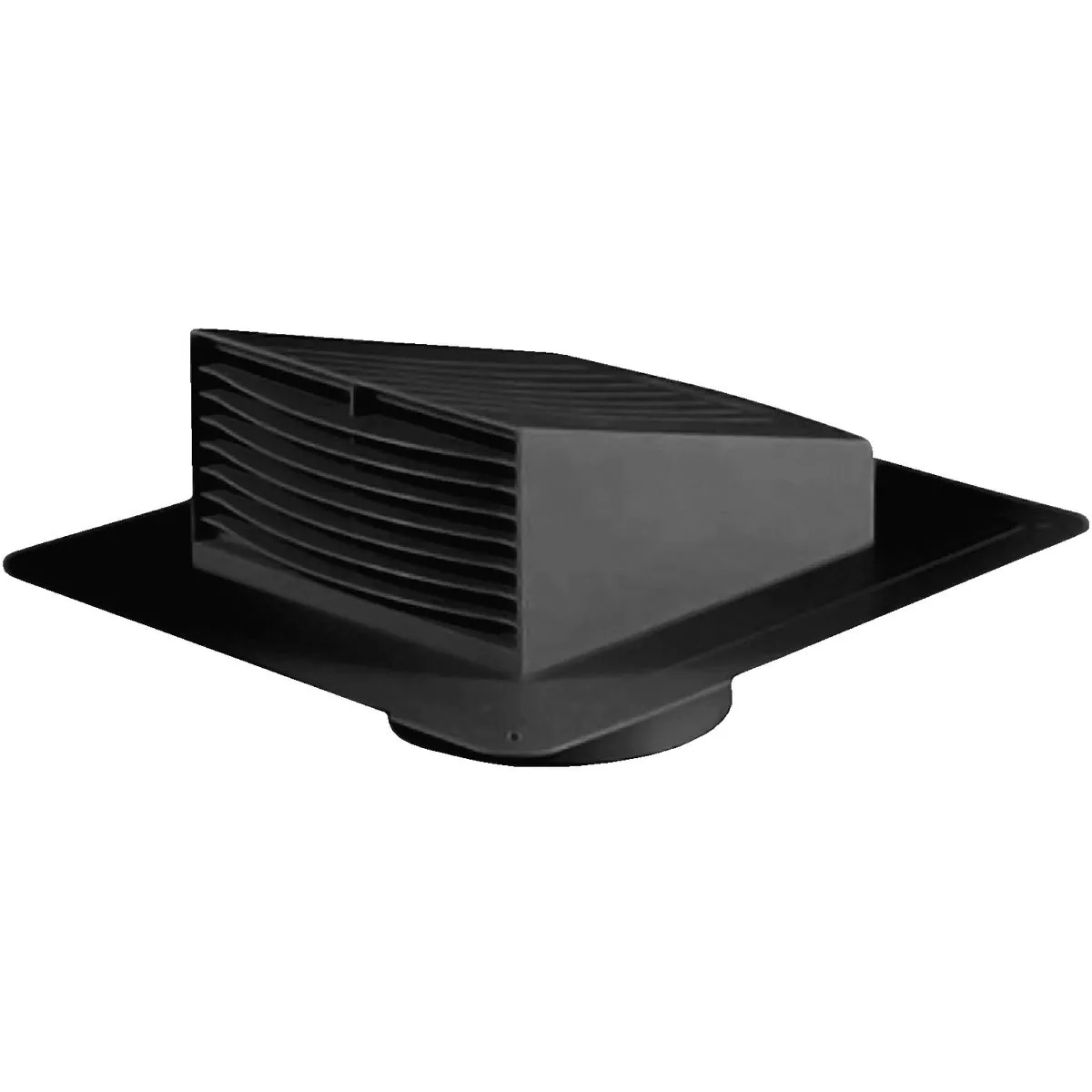 DA　コーナーカバーつや消し黒 150x200x480　吸盤6個 Dundas Jafine 6 In. Black Plastic Roof Vent Cap | Do it Best
