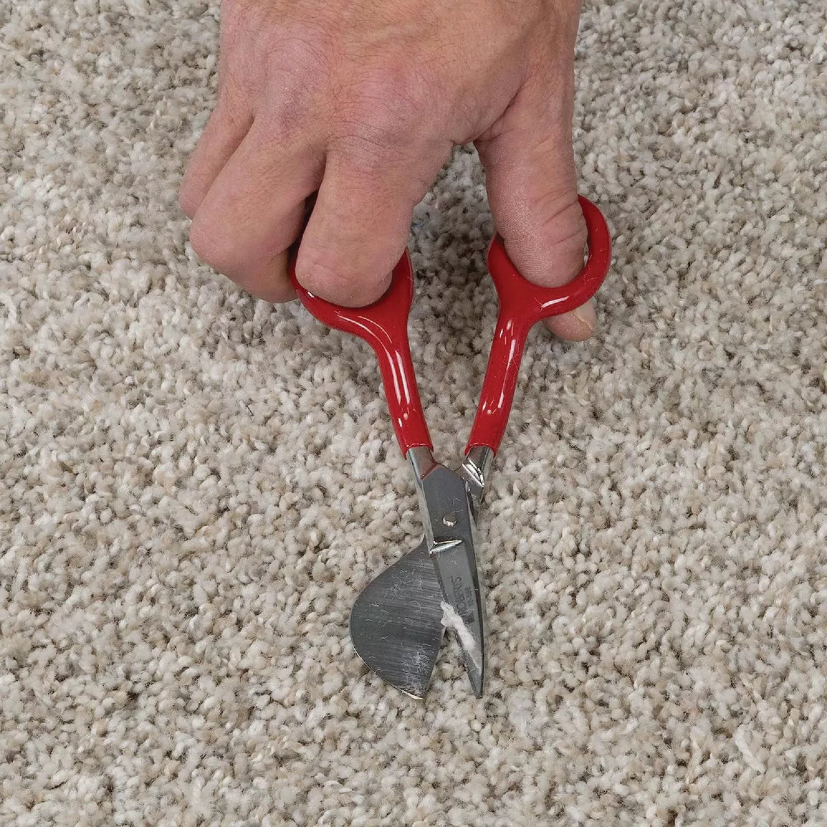 Roberts Vinyl-Coated Duckbill Carpet Napping Shears - photo 2