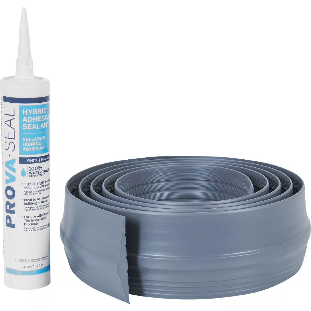 M-D Building Products 10 Ft. Gray Vinyl Garage Door Threshold Kit - photo 4