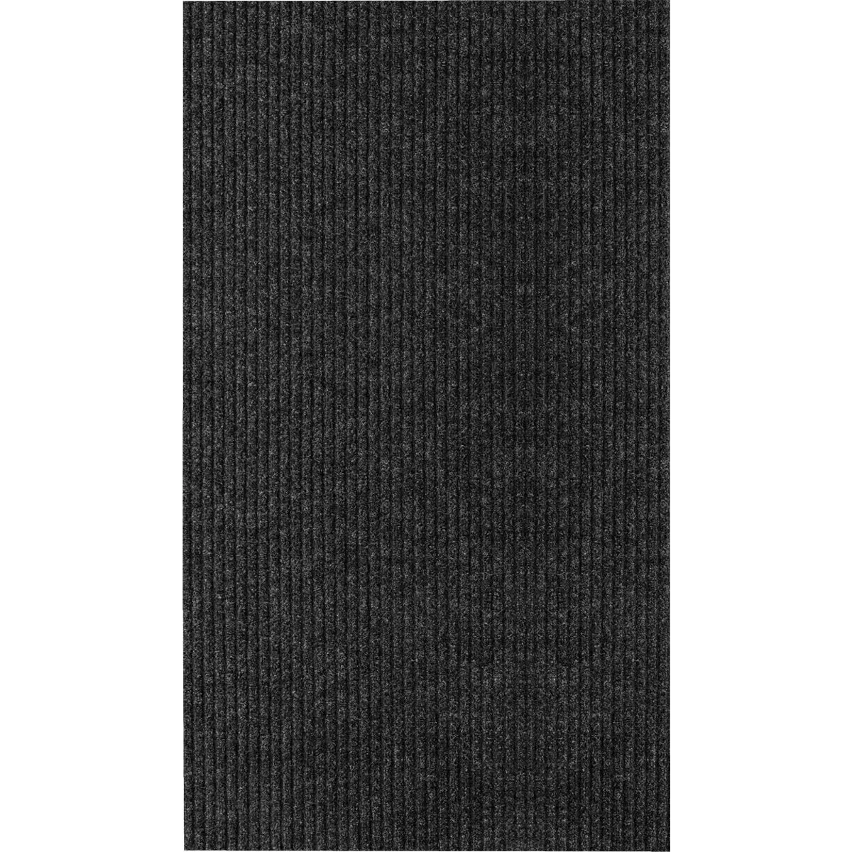 Multy Home Concord 2 Ft. x 5 Ft. Charcoal Carpet Utility Floor Mat, Indoor/Outdoor