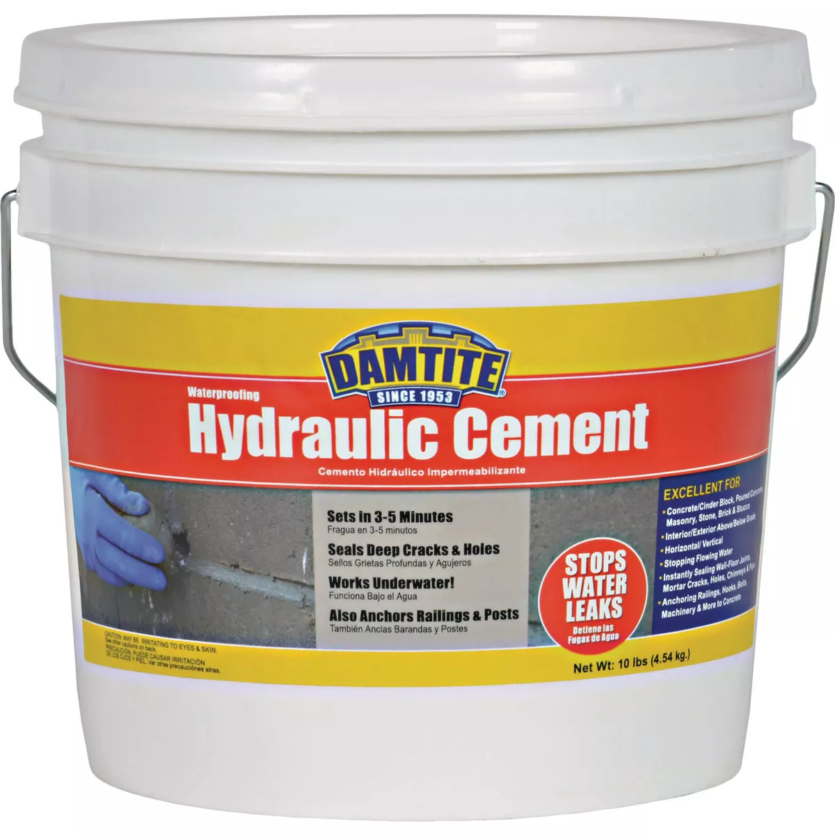 Damtite 10 Lb. Pail Hydraulic Cement