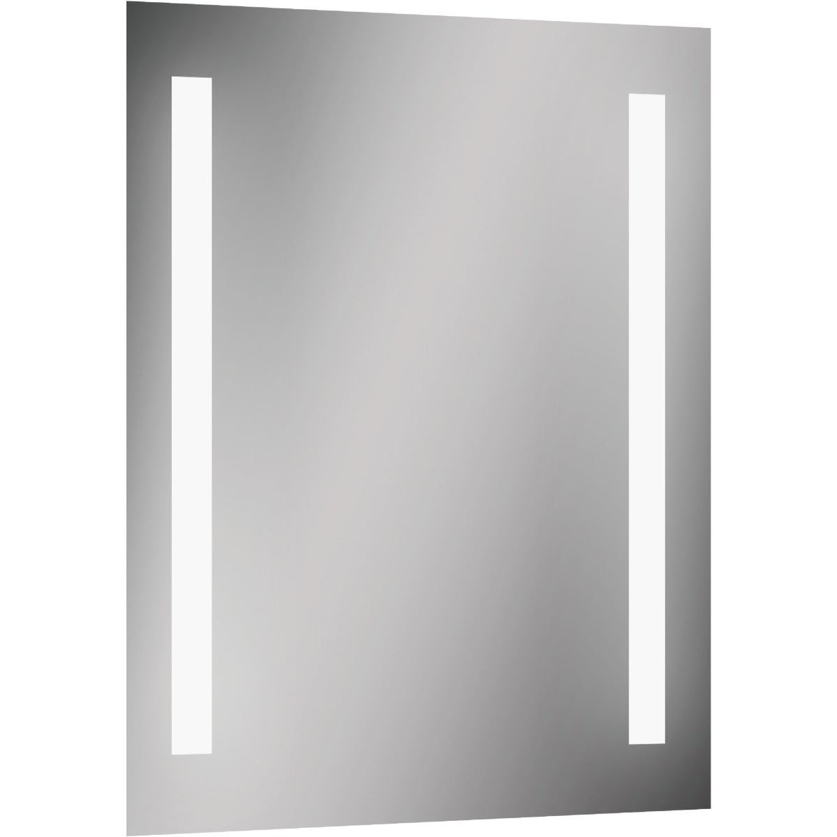 Lighted Impressions Maxx Frameless 20 In. W x 273/4 In. H Vanity Mirror with Two LED Light