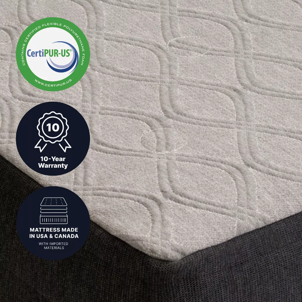 GhostBed Indy 10 In. Twin XL Gel Memory Foam Mattress - photo 2