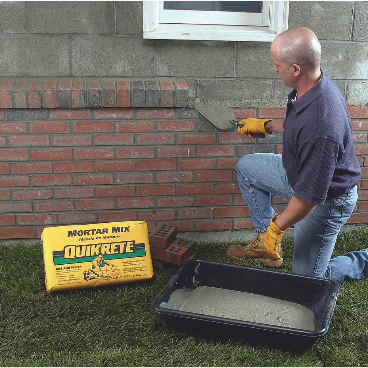 Quikrete 60 Lb. Natural Type N Mortar Mix - photo 3