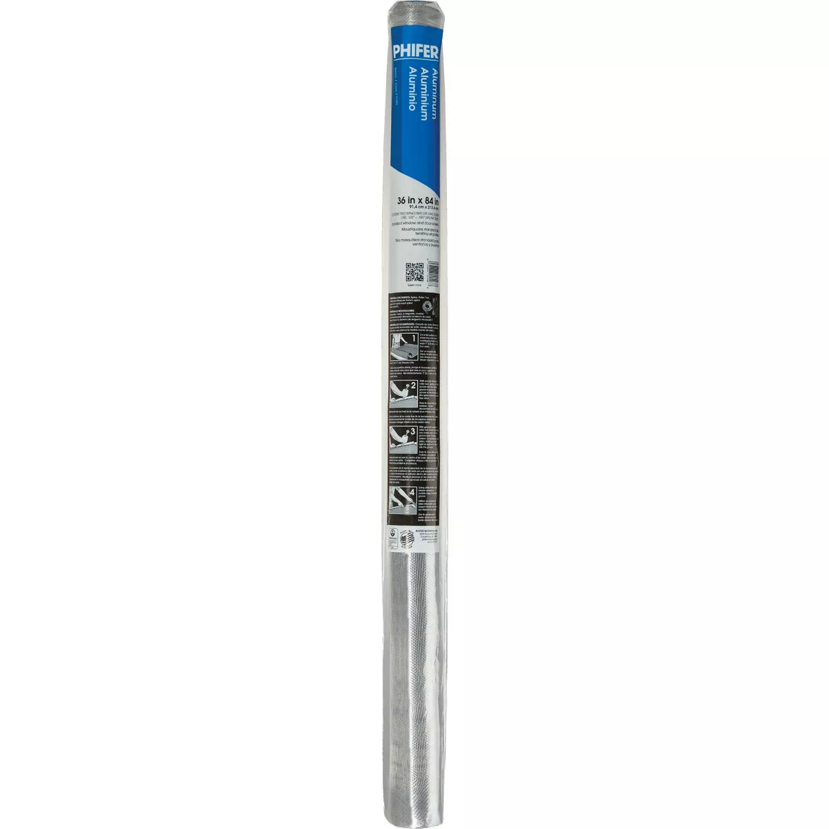 Phifer 36 In. x 84 In. Brite Aluminum Screen Ready Rolls - photo 2