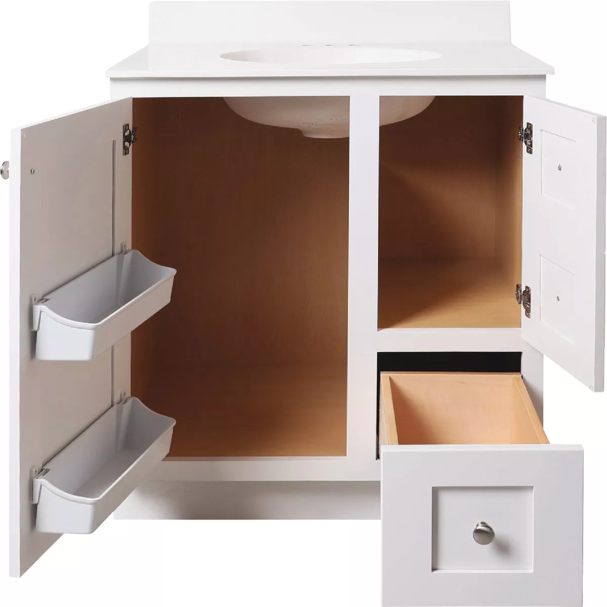 Bertch Storage Solutions 30 In. W x 34-1/2 In. H x 21 In. D Harbor Vanity Base without Top, 2 Door/1 Drawer - photo 2