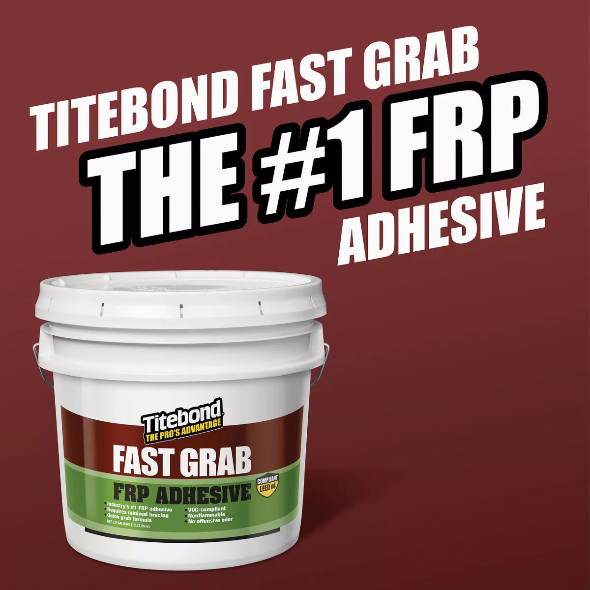 Titebond 4 Gal. Fast Grab FRP Panel Adhesive - photo 2