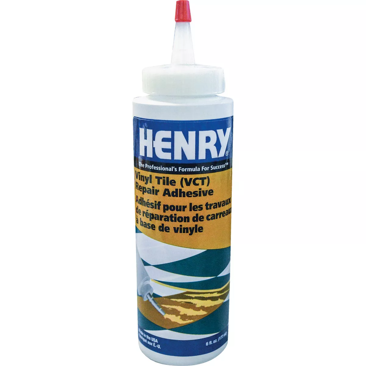 Henry Vinyl Tile Repair Adhesive, 6 Oz.