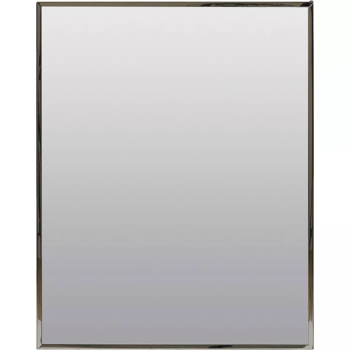 Zenith Stainless Steel 16.13 in W x 20.13 in H x 3.25 in D Single Mirror Surface/Recess Mount Medicine Cabinet - photo 3