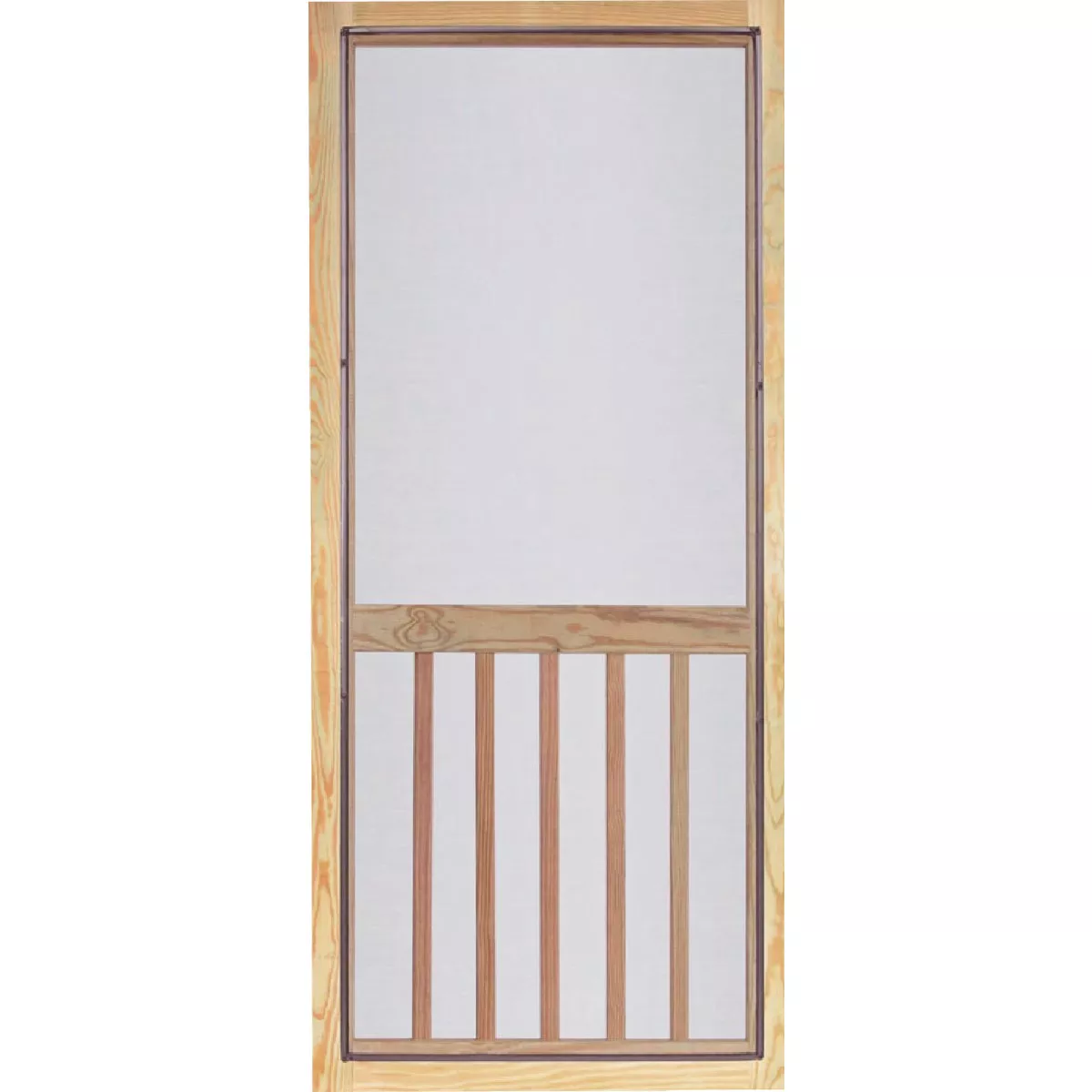 Screen Tight Timberline 32 In. W x 81 In. H x 1 In. Thick Pressure Treated Wood Screen Door - photo 2