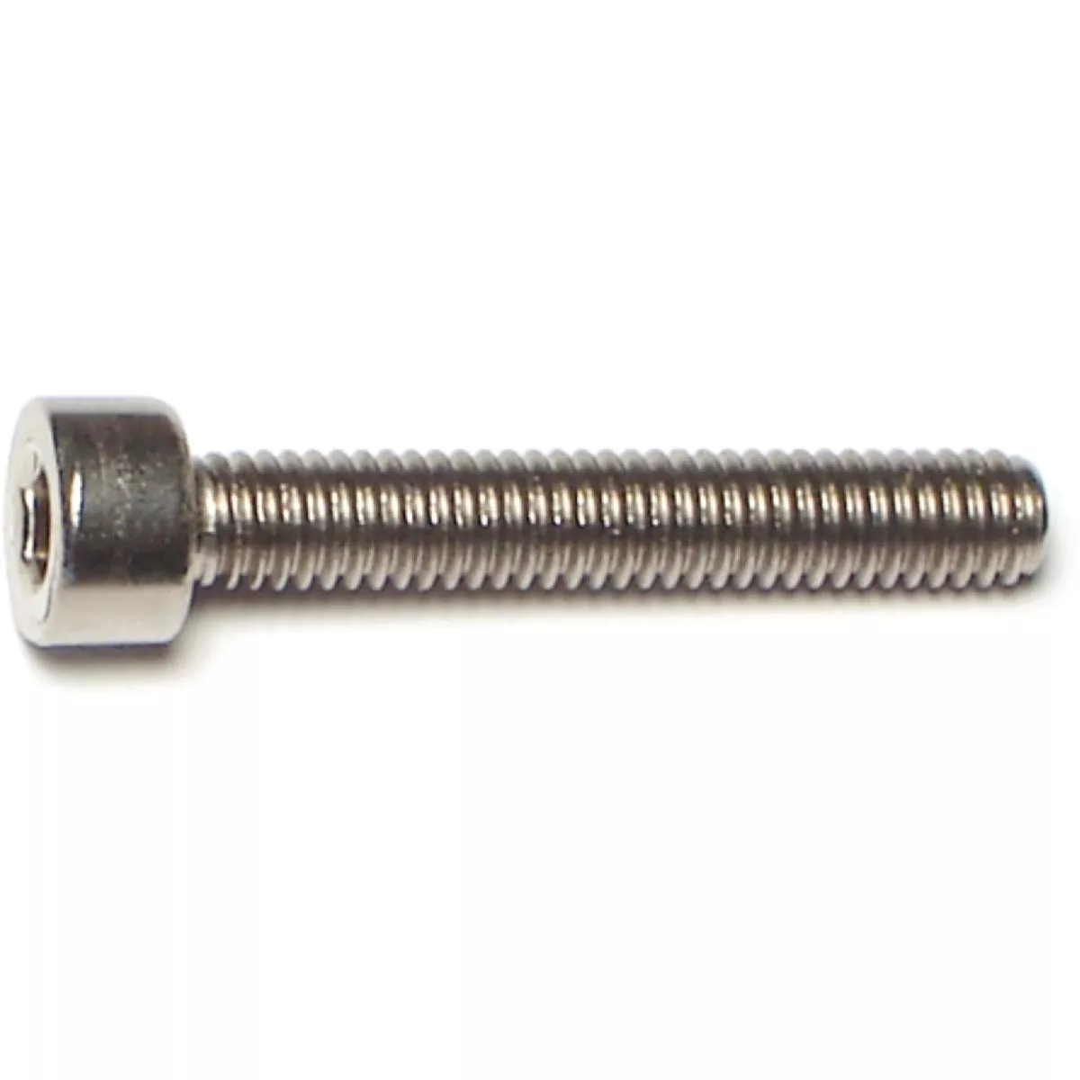 Midwest Fastener 4mm-0.7 x 25mm Stainless A2-70 Steel Coarse Thread Hex Socket Cap Screws (6 Ct.)