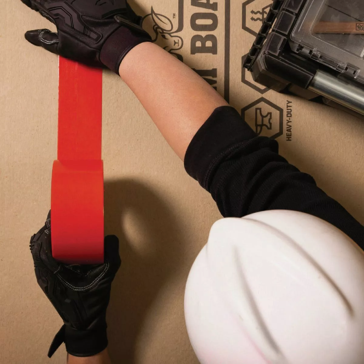 Ram Board 2.5 In. W x 180 Ft. L Scrim Reinforced Pro Floor Protection Tape - photo 5