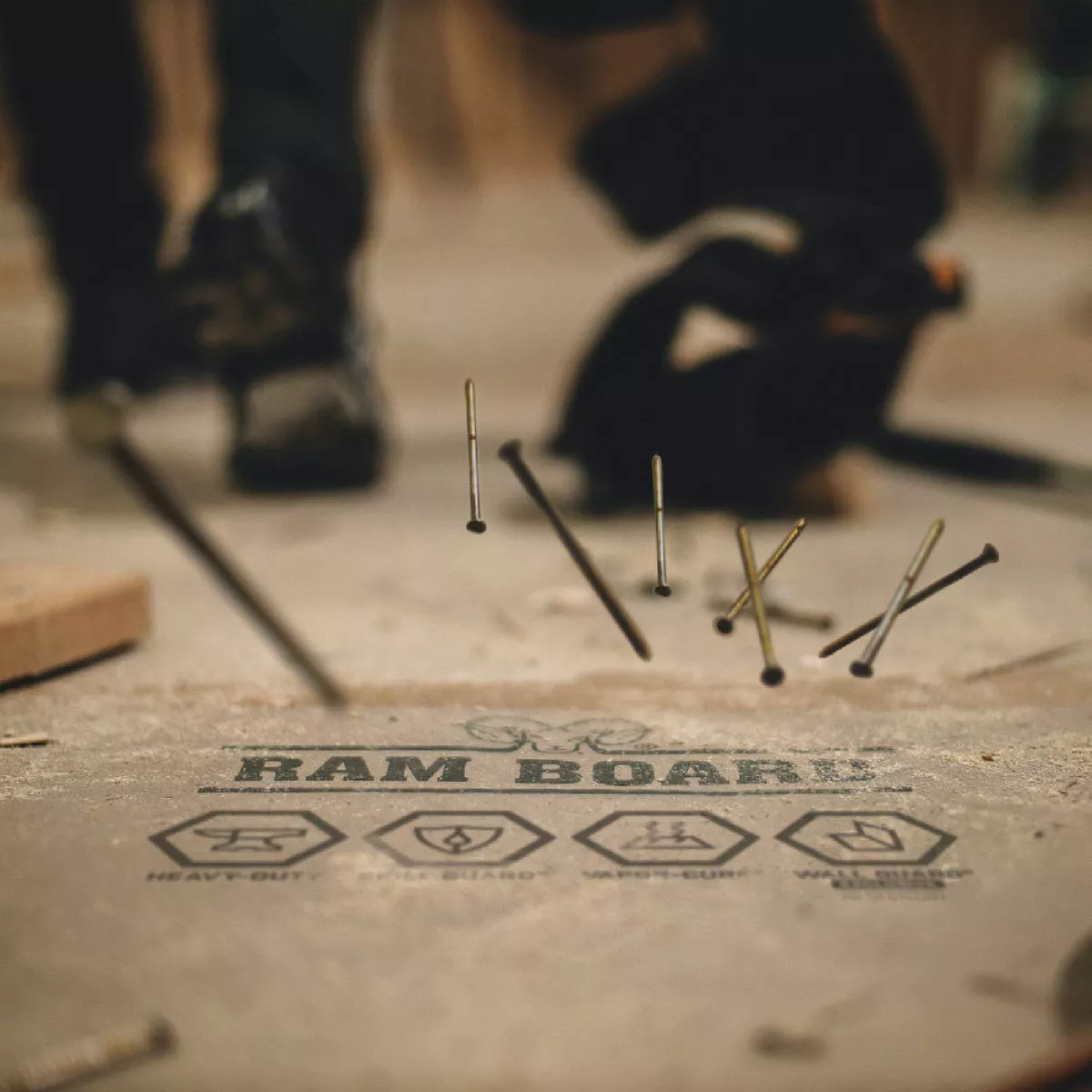 Ram Board 38 In. W x 100 Ft. L Temporary Floor Protector - photo 5