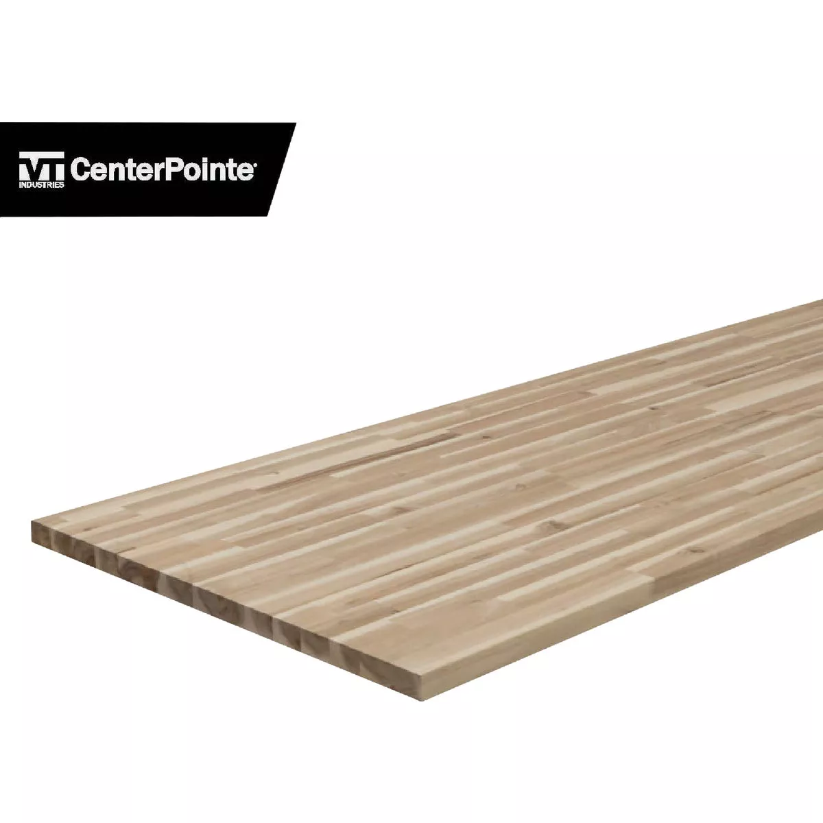 VT Industries CenterPointe 98 In. L x 25 In. D x 1.5 In. T Unfinished Acacia Wood Butcher Block Countertop with Square Edge - photo 3
