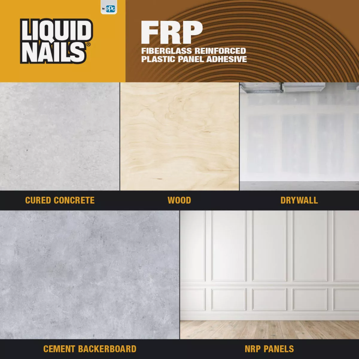 LIQUID NAILS 3.5 Gal. FRP Panel Adhesive - photo 4