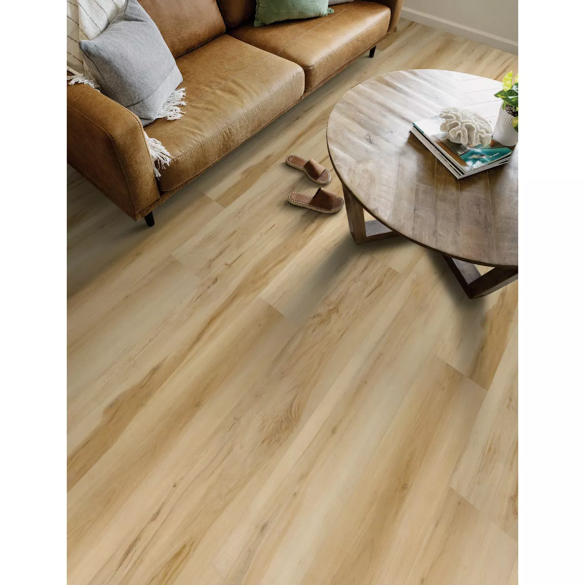 Shaw Floorte Pro Fresh Take Butterfly White 9 In. W x 59 In. L Vinyl Rigid Core Floor Plank (21.79 Sq. Ft./Case) - photo 2