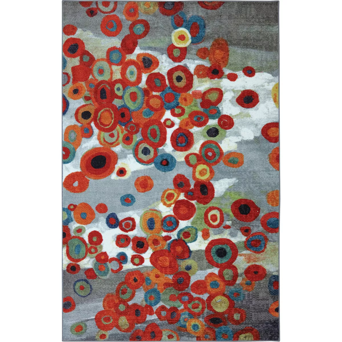 Mohawk Home Tossed Floral Multi-Color 30 In. x 46 In. Accent Rug