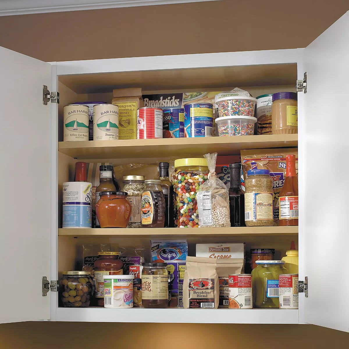 Continental Cabinets Andover Shaker 36 In. W x 12 In. D x 30 In. H White Thermofoil Wall Kitchen Cabinet - photo 6