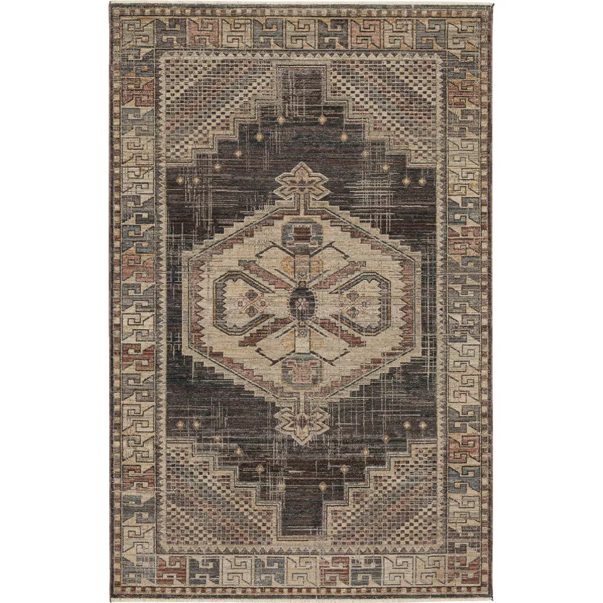 Mohawk Home Marash Medallion Mocha 23 In. x 96 In. Runner