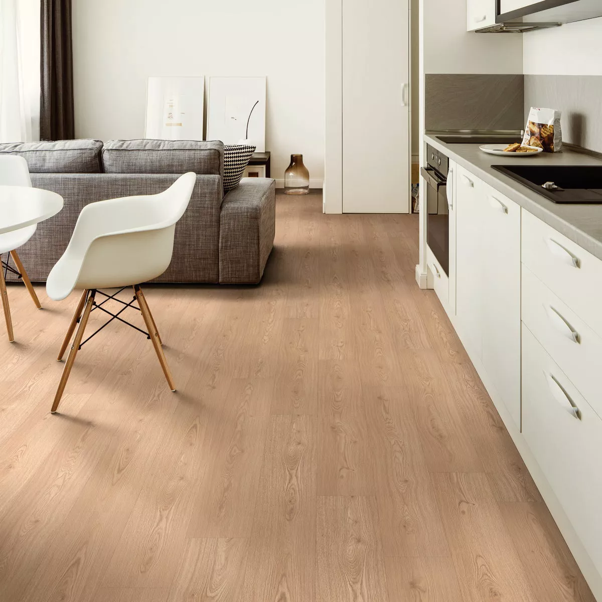 Shaw VersaLock Laminate Cadence Natural Oak 7-1/2 In. W x 54 In L Laminate Flooring (28.73 Sq. Ft./Case) - photo 2