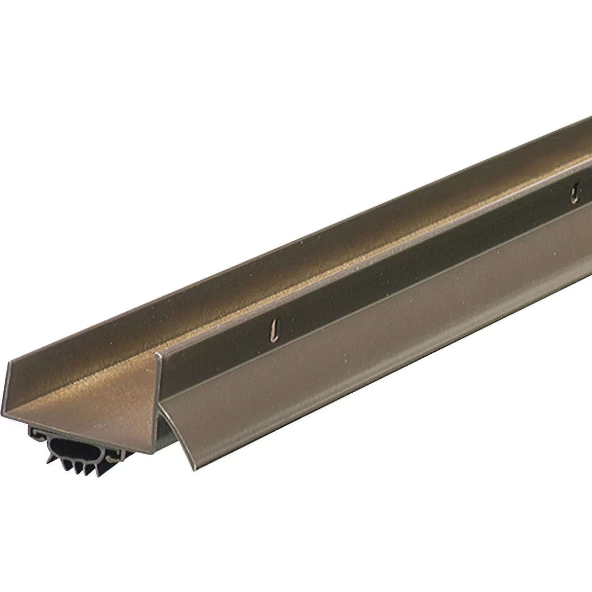 M-D Building Products 2.25 In. W. x 1.375 In. H. x 36 In. L. Aluminum Bronze Door Bottom