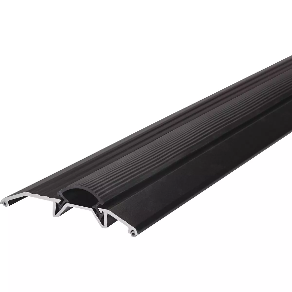 M-D Building Products 3-3/4 In. x 3/4 In. x 36 In. Bronze Aluminum and Vinyl Heavy-Duty Low-Profile Threshold