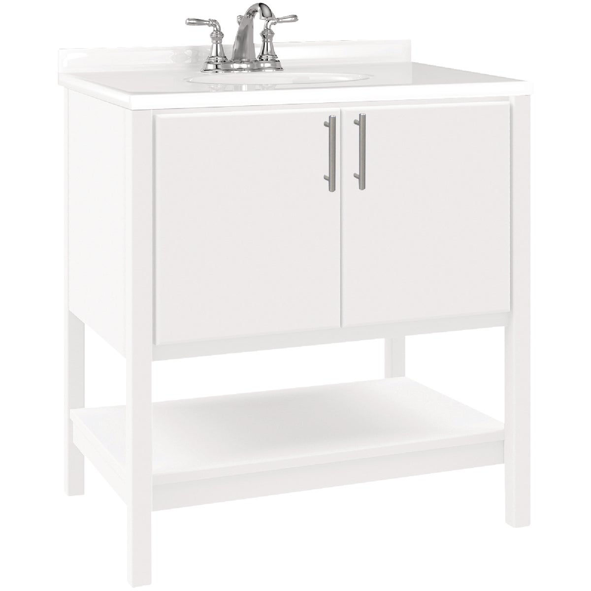 Bertch Essence 30 In. W x 34-1/2 In. H x 21 In. D White Furniture Style ...