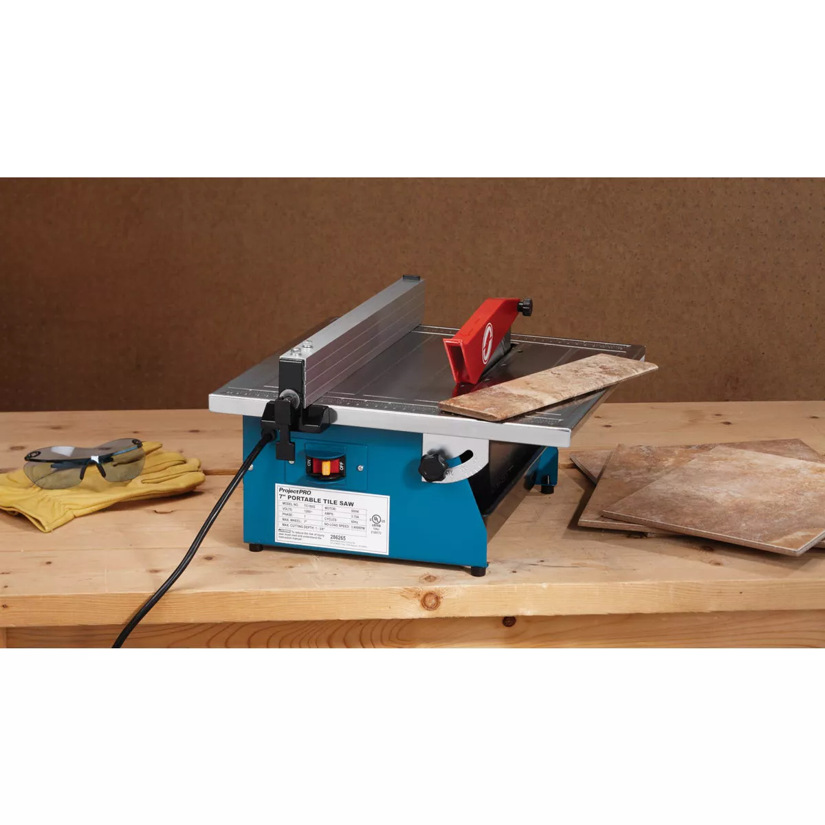 Project Pro 7 In. Portable Tile Saw - photo 3